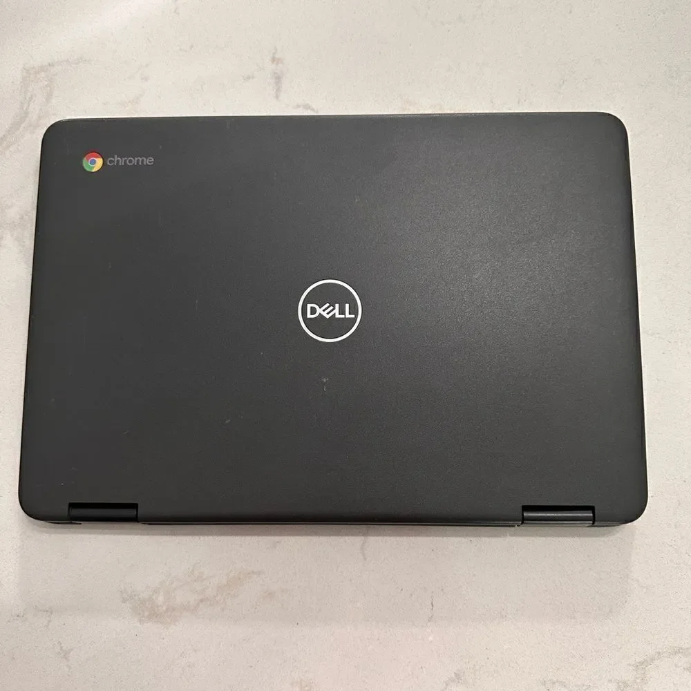 DELL 2 in 1 Chromebook 3100 Laptop in Gray Gunmetal Color (refurbished/used)
